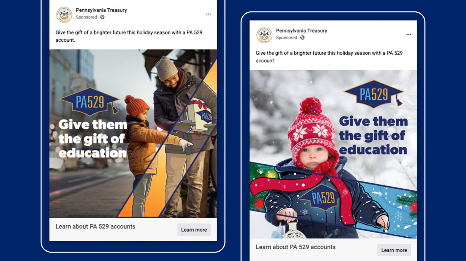 PA Treasury Meta Ads