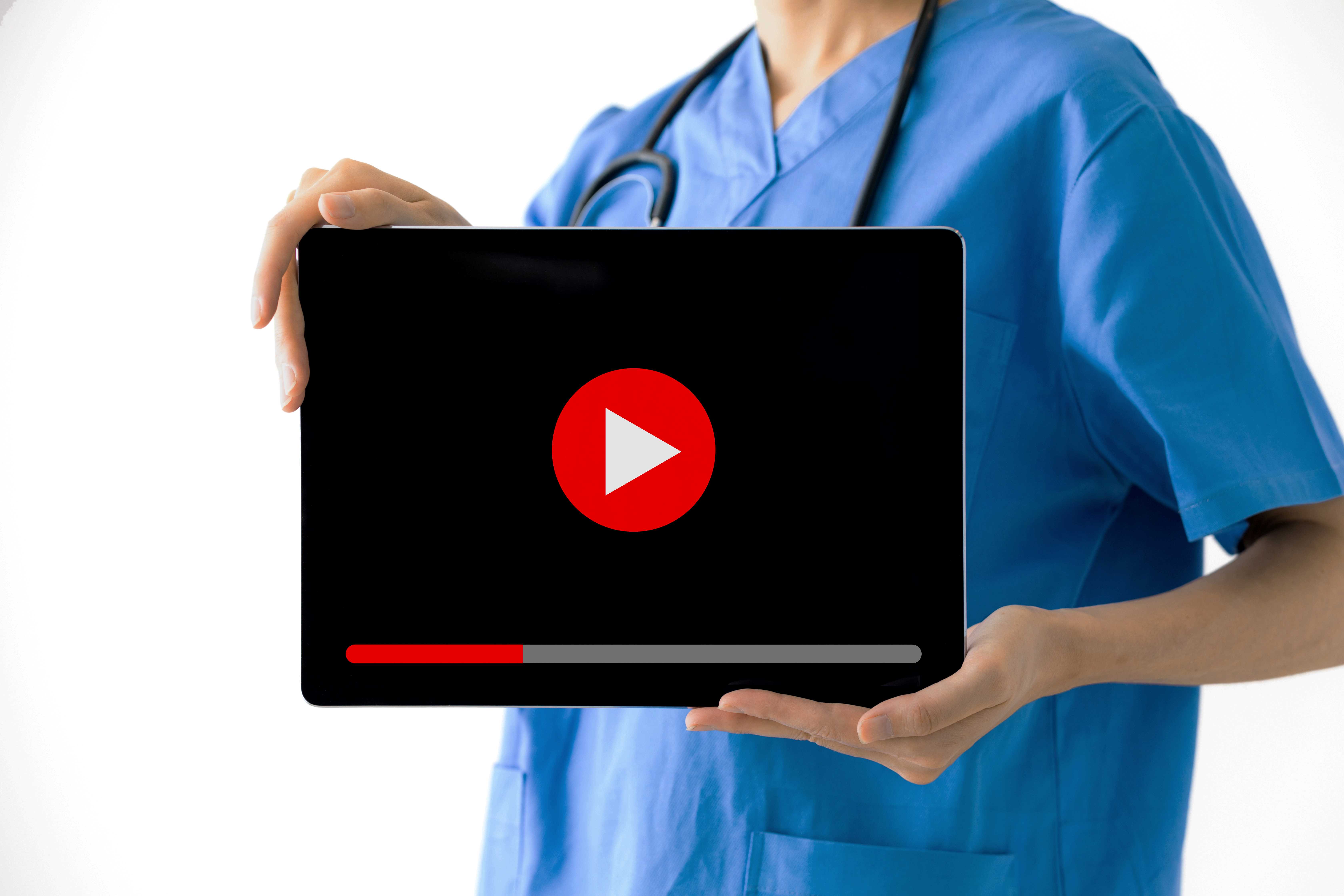 Video use in healthcare