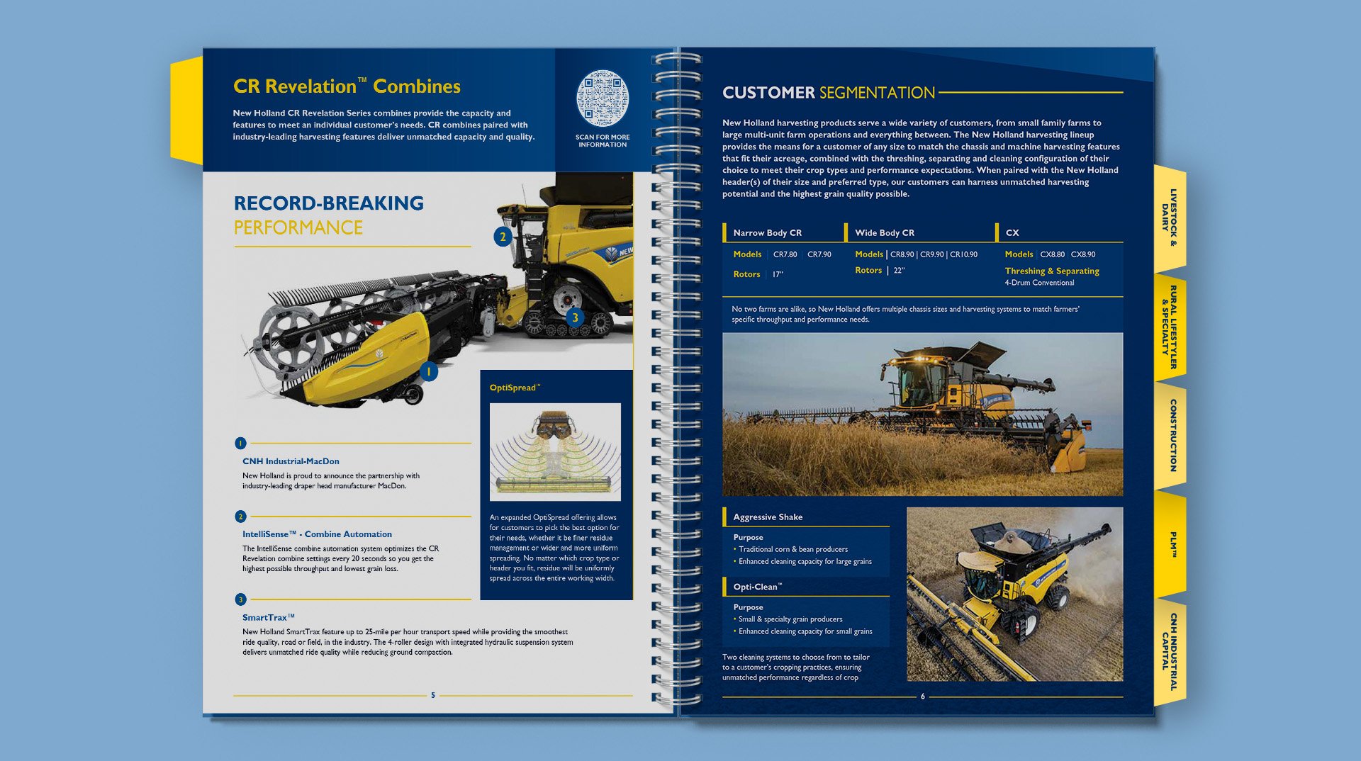 new holland workbook tabs